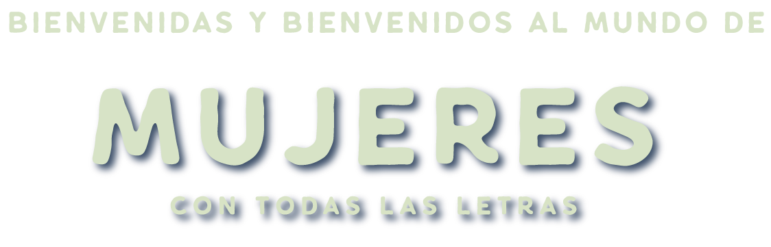 Logo Mujeres con todas las letras